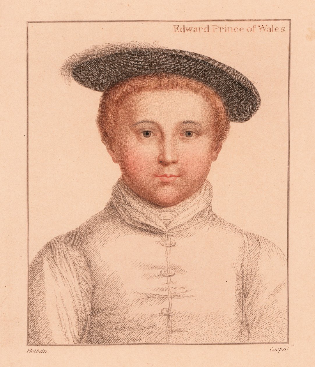 Edward, Prince de Galles, âgé de 3 à 5 ans, 1812 - Hans (after) Holbein the Younger