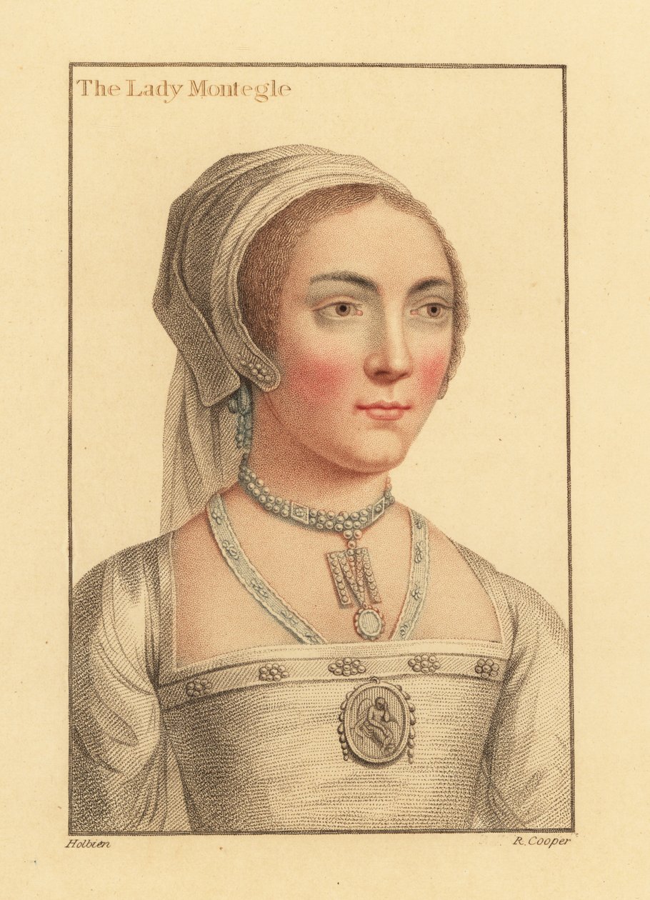 Lady Mary Brandon, baronne Monteagle - Hans (after) Holbein the Younger