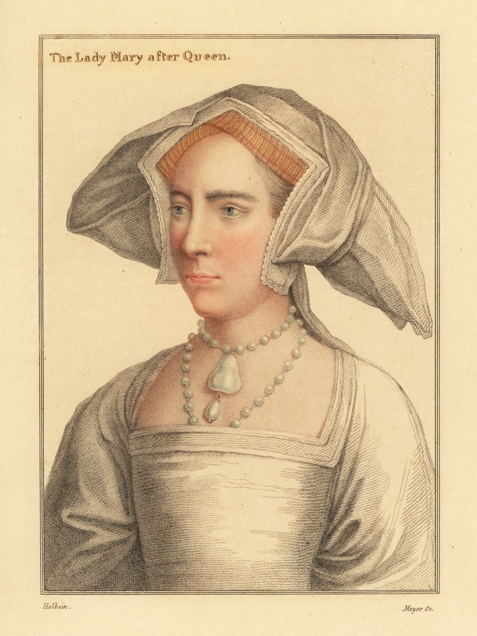 Lady Mary, fille du roi Henri VIII, 1812 - Hans (after) Holbein the Younger