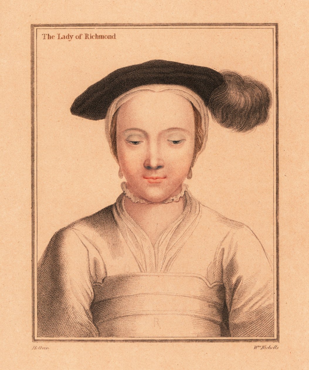 Mary FitzRoy, duchesse de Richmond et Somerset - Hans (after) Holbein the Younger