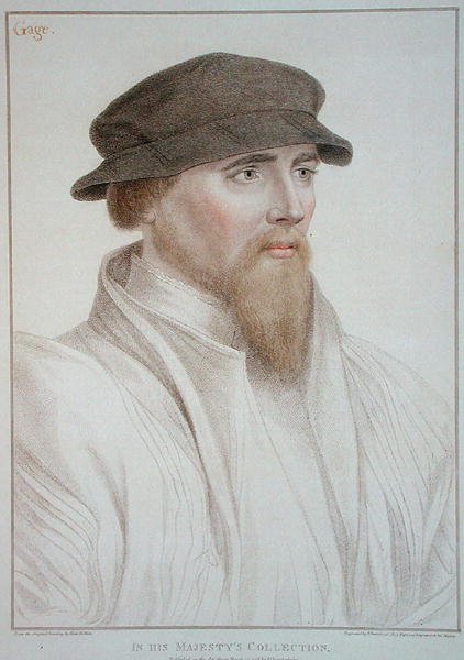 Portrait de John Gaye (d.1557) gravé par Francesco Bartolozzi (1727-1815) 1796 - Hans (after) Holbein the Younger