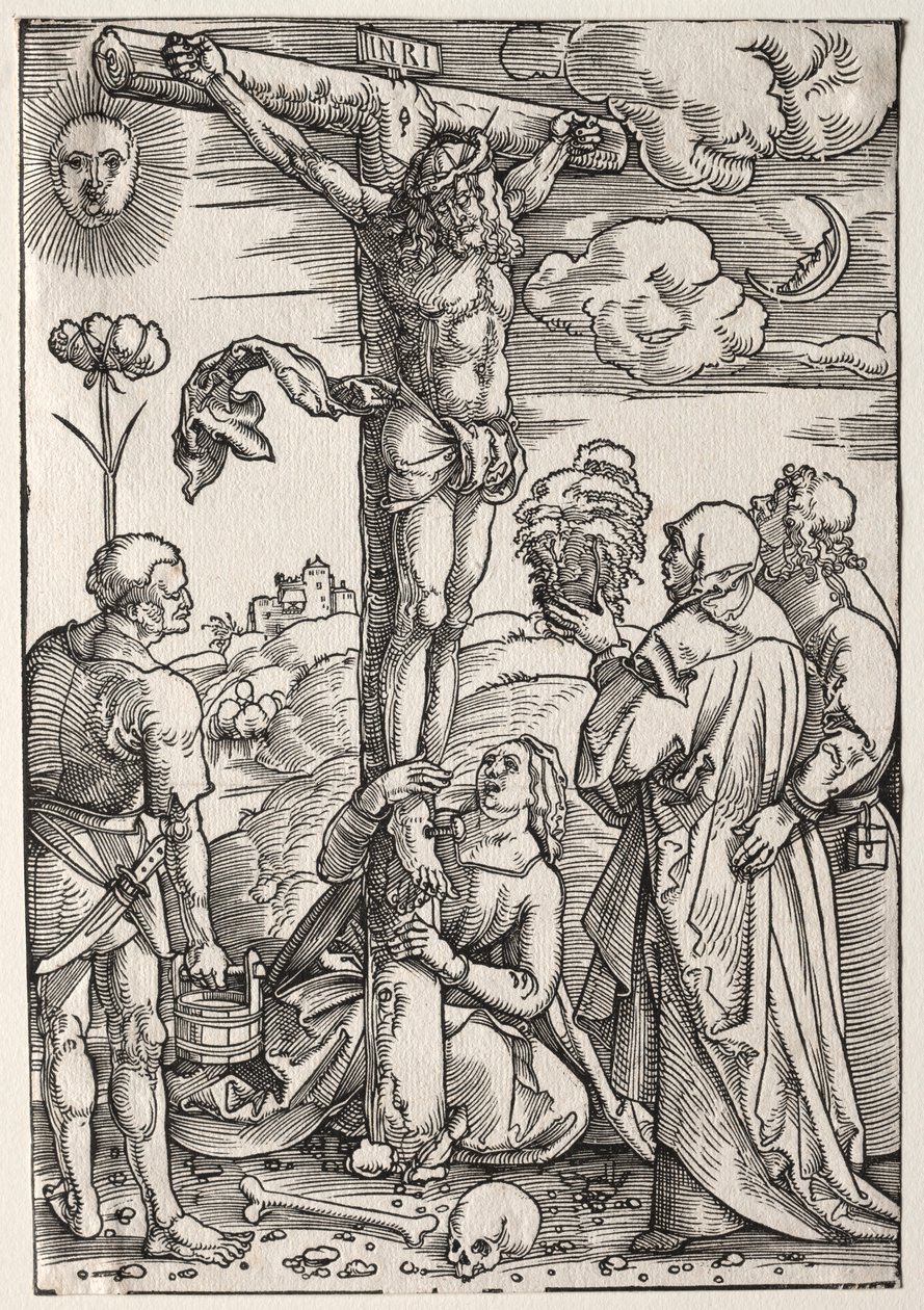 Christ en croix avec Marie, Saint Jean, Marie Madeleine et Saint Étienne, 1505 - Hans Baldung