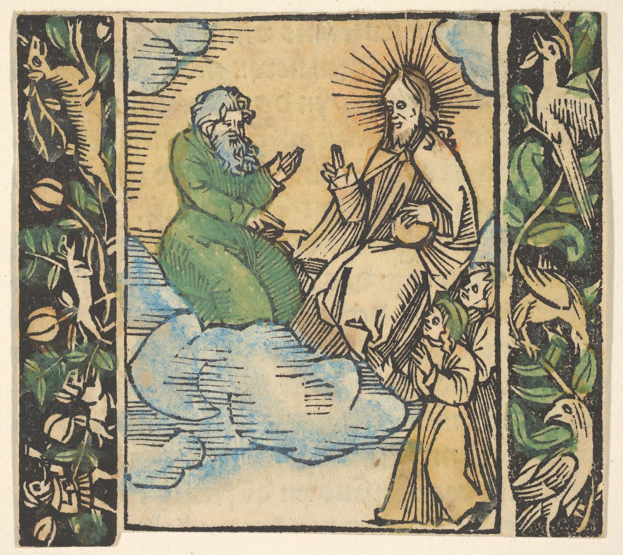 Illustration du Beschlossen Gart des Rosenkranz Mariae - Hans Baldung