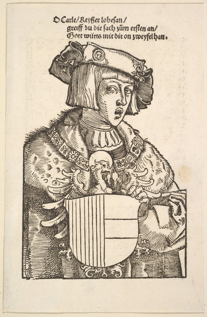 Portrait de Charles V - Hans Baldung