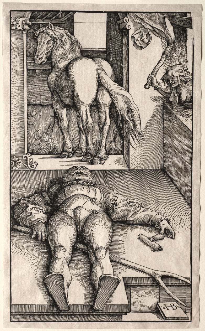 Le Mari ensorcelé - Hans Baldung