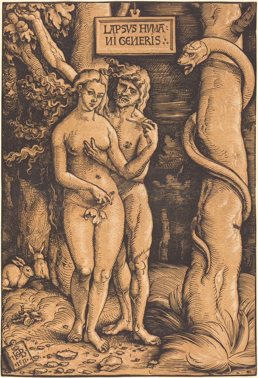 Adam et Ève - Hans Baldung Grien