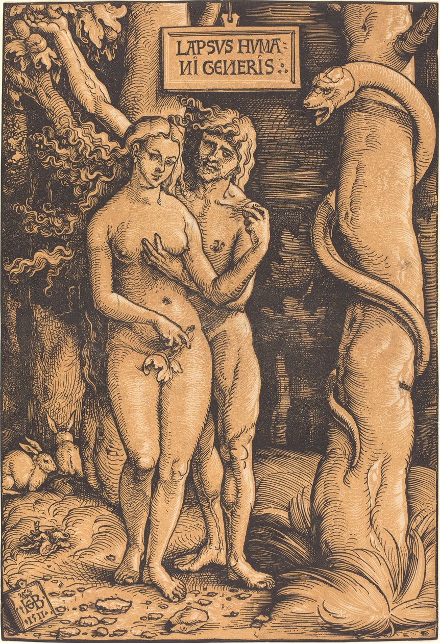 Adam et Ève - Hans Baldung Grien