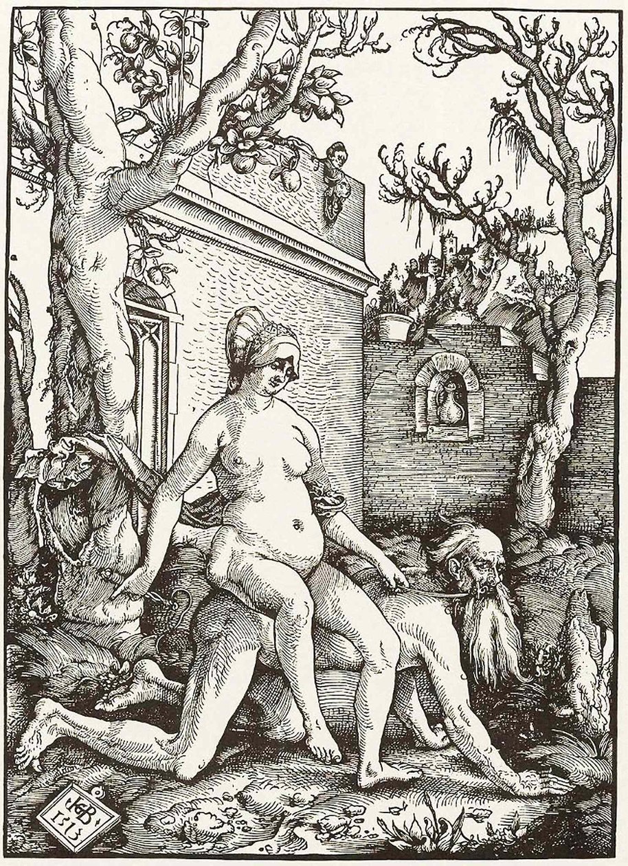 Aristote et Phyllis - Hans Baldung Grien
