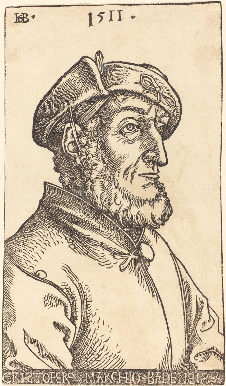 Christophe, margrave de Bade, 1511 - Hans Baldung Grien