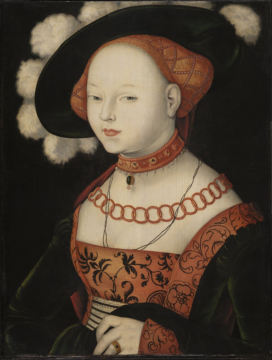 Allemand : Bildnis einer Dame Portrait of a Lady - Hans Baldung Grien