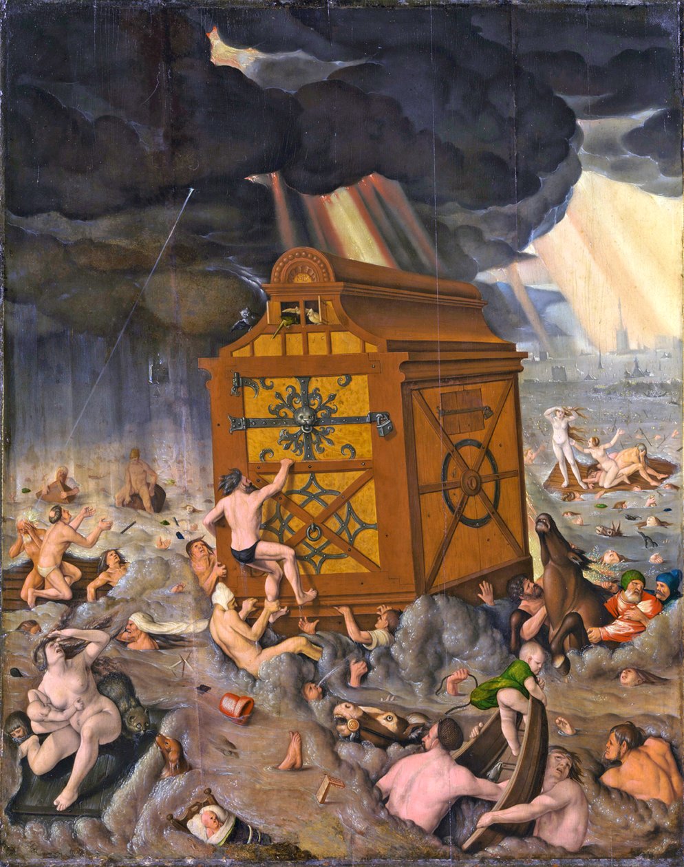 French : Le déluge Deluge - Hans Baldung Grien
