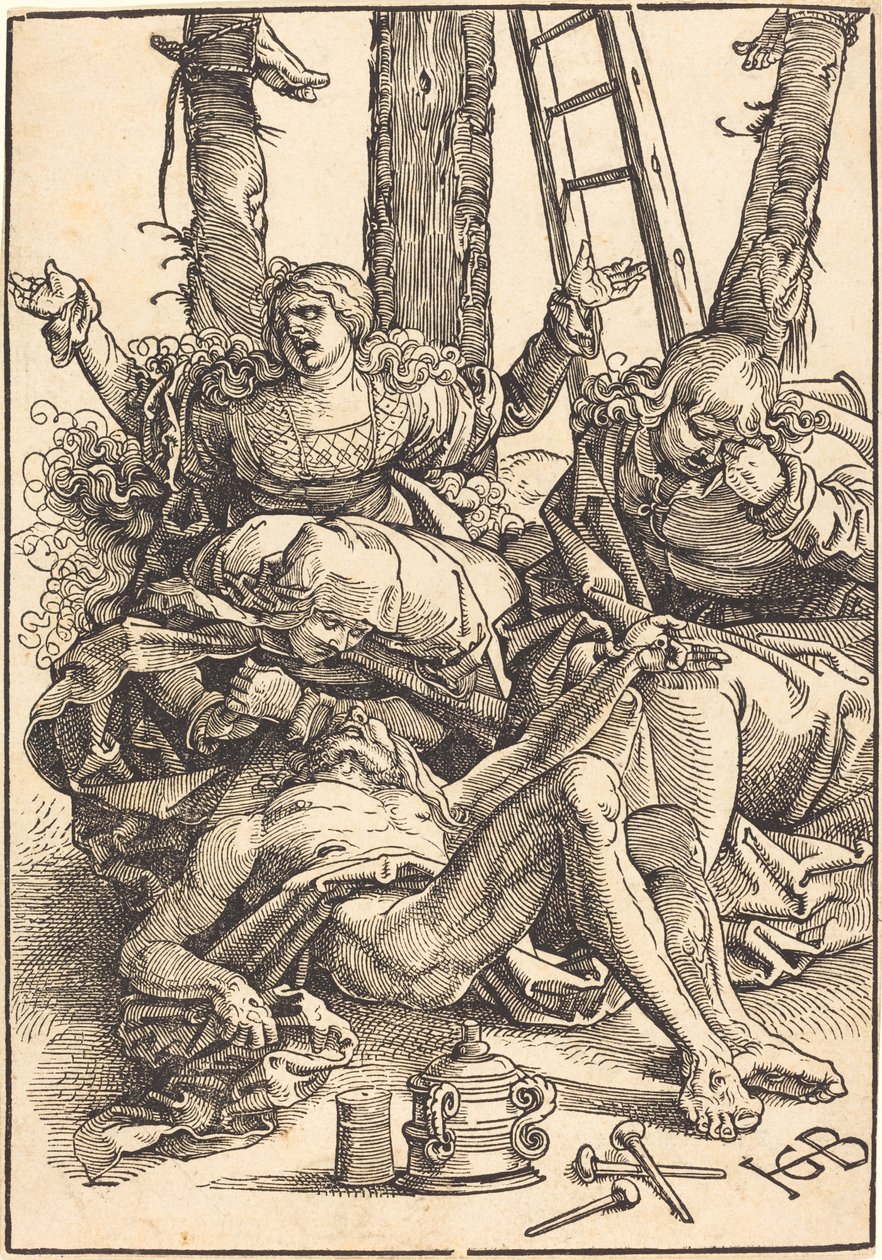 Lamentation pour le Christ - Hans Baldung Grien