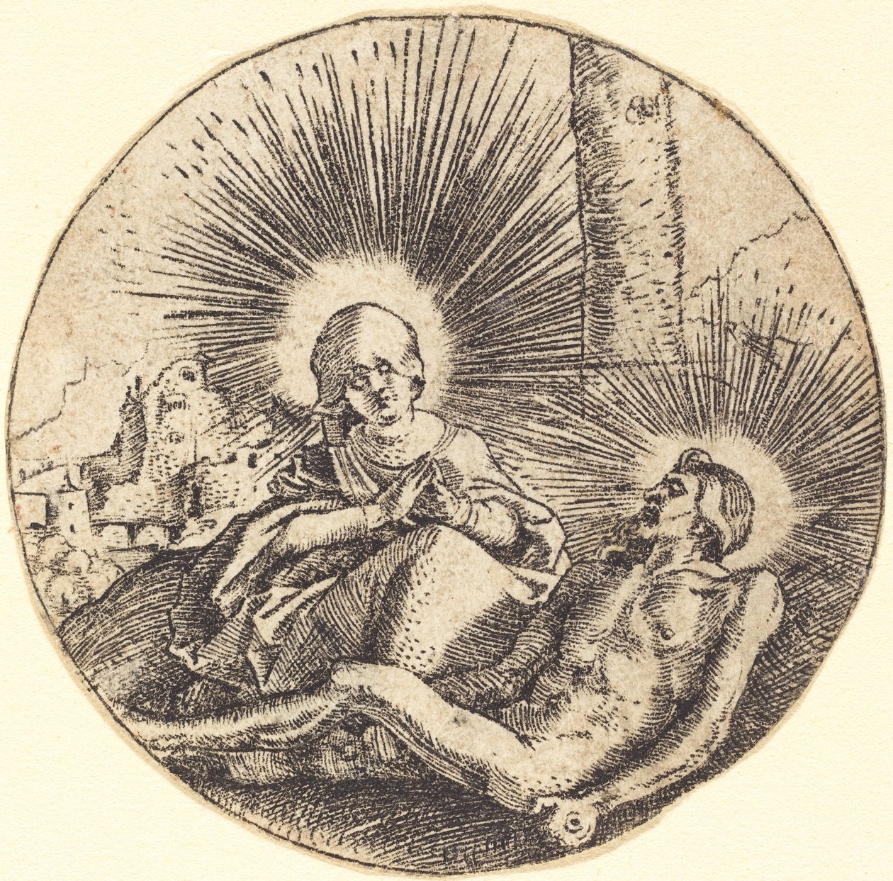 Lamentation pour le Christ - Hans Baldung Grien