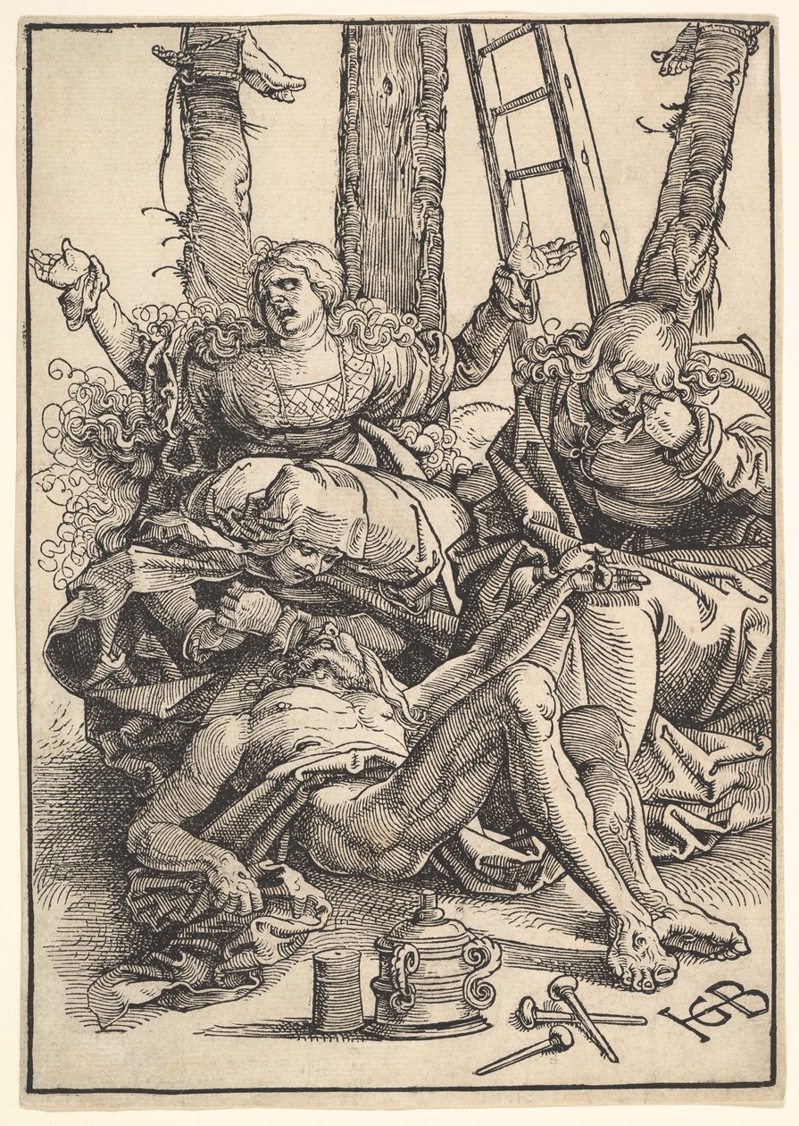Lamentation pour le Christ - Hans Baldung Grien