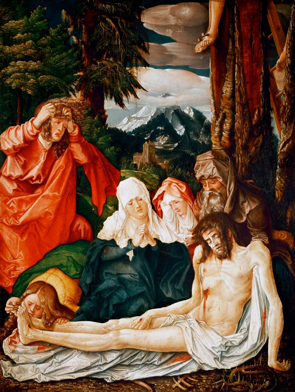 Lamentation sur la mort du Christ - Hans Baldung Grien