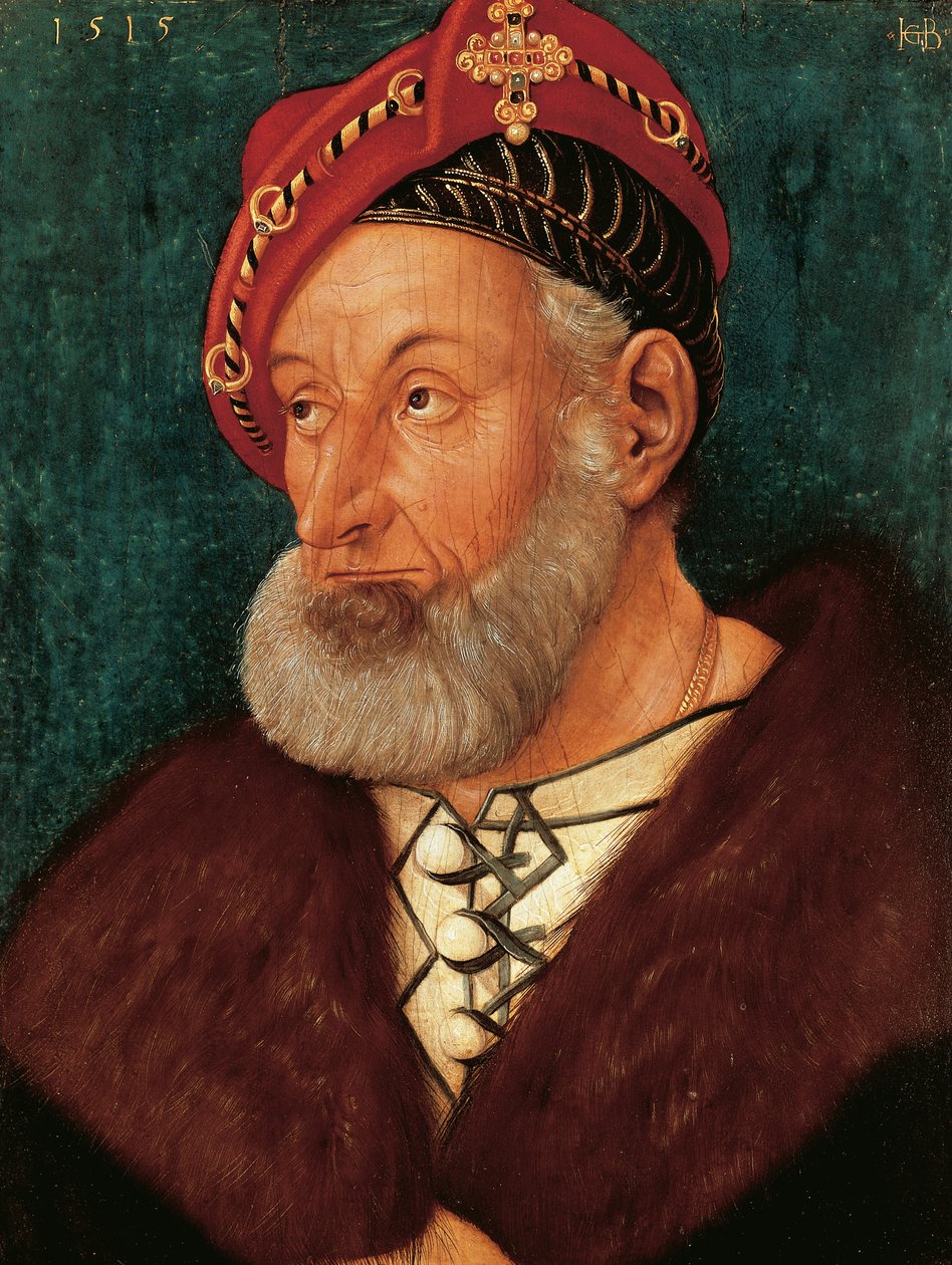 Portrait de Christophe Ier, Margrave de Bade - Hans Baldung Grien