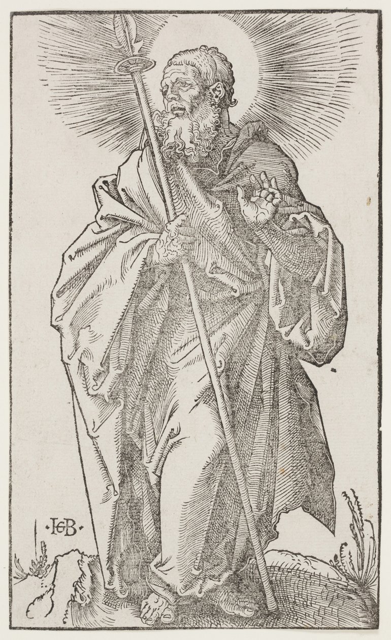 Saint Thomas, de "Les Grands Apôtres" - Hans Baldung Grien