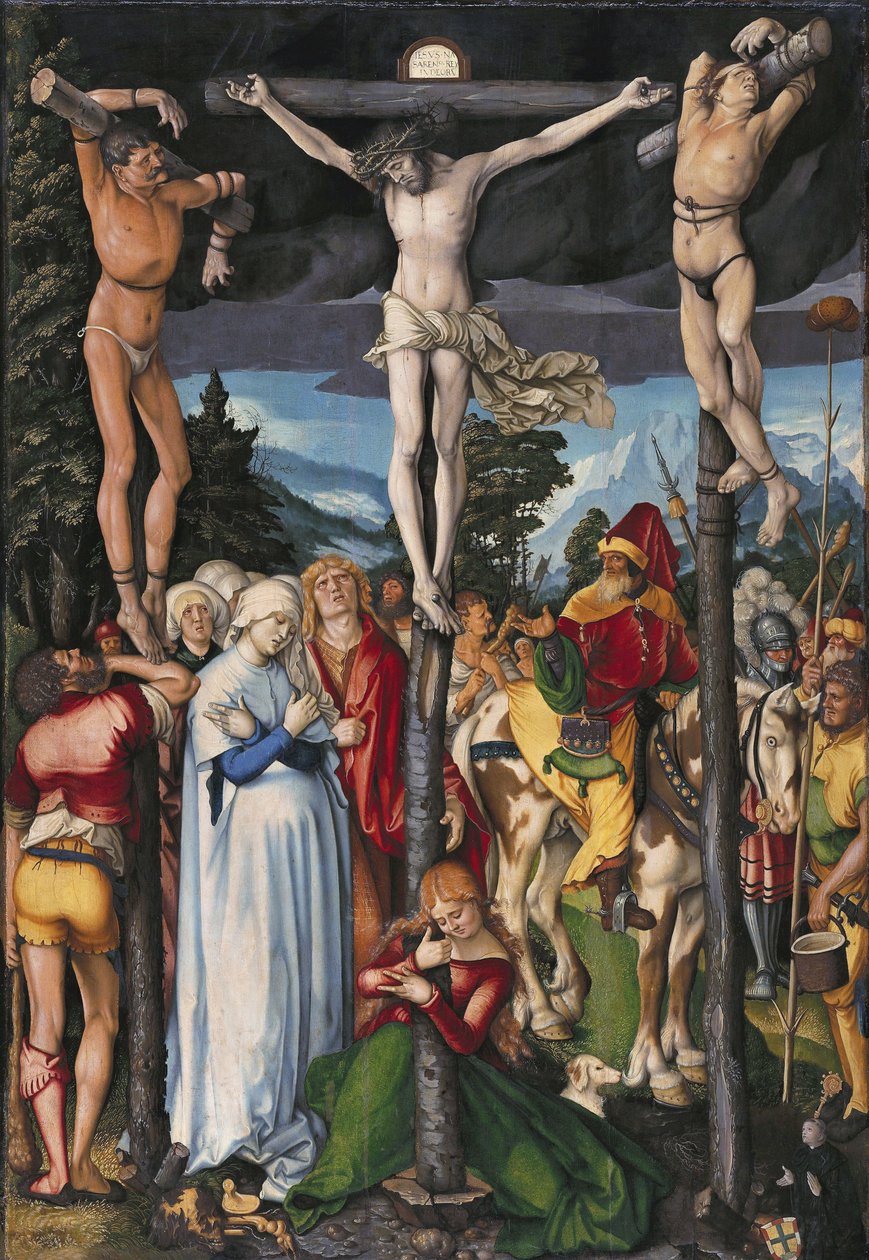 La crucifixion du Christ - Hans Baldung Grien