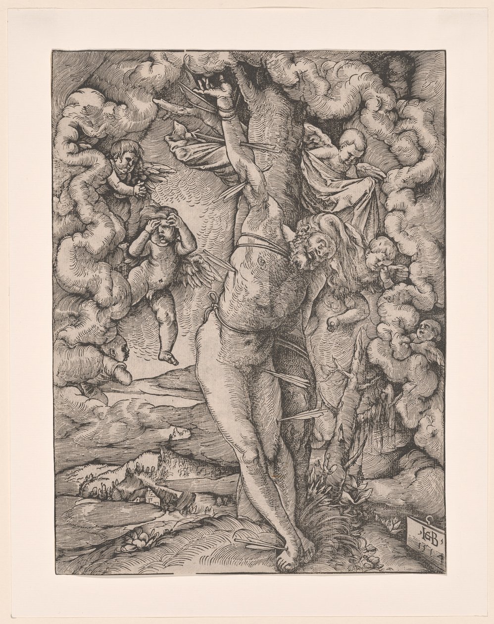 Le grand Saint Sébastien - Hans Baldung Grien