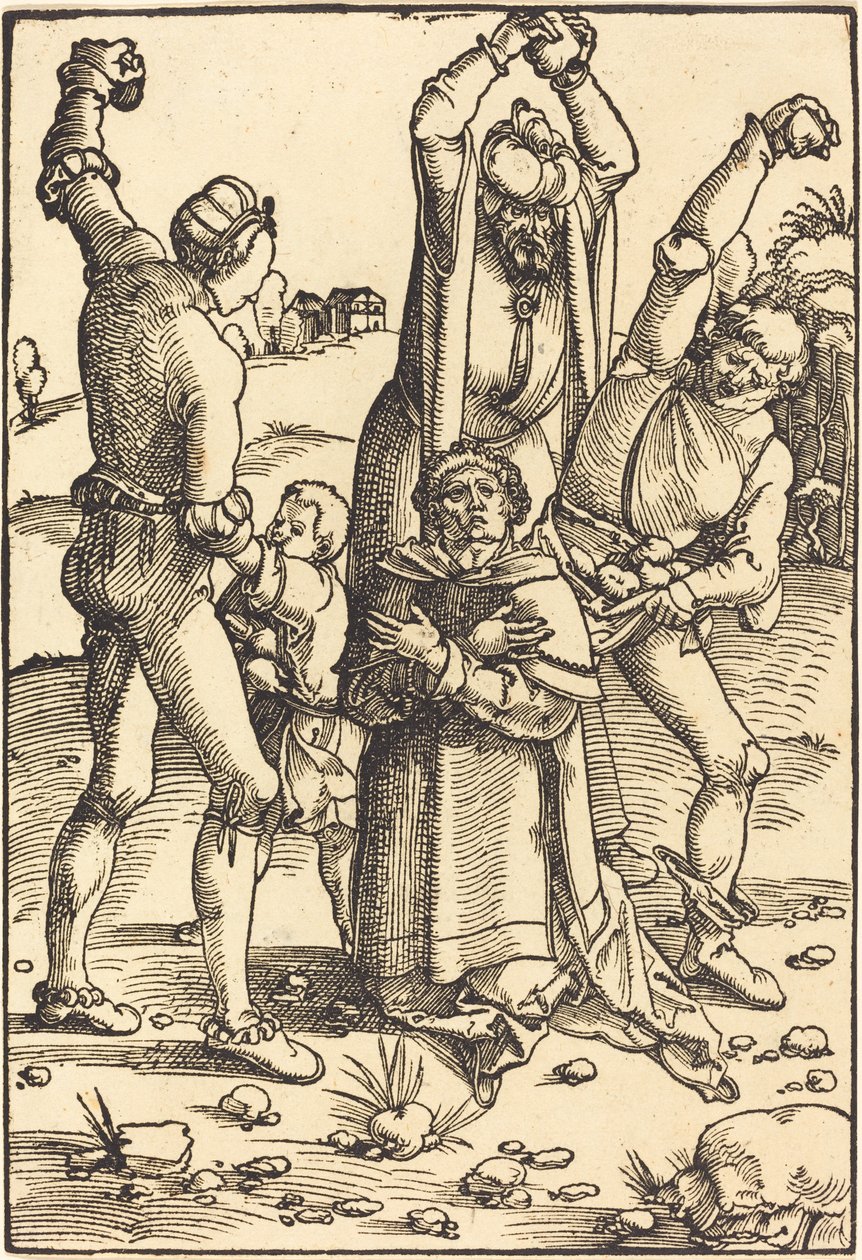 La Lapidation de Saint Étienne - Hans Baldung Grien