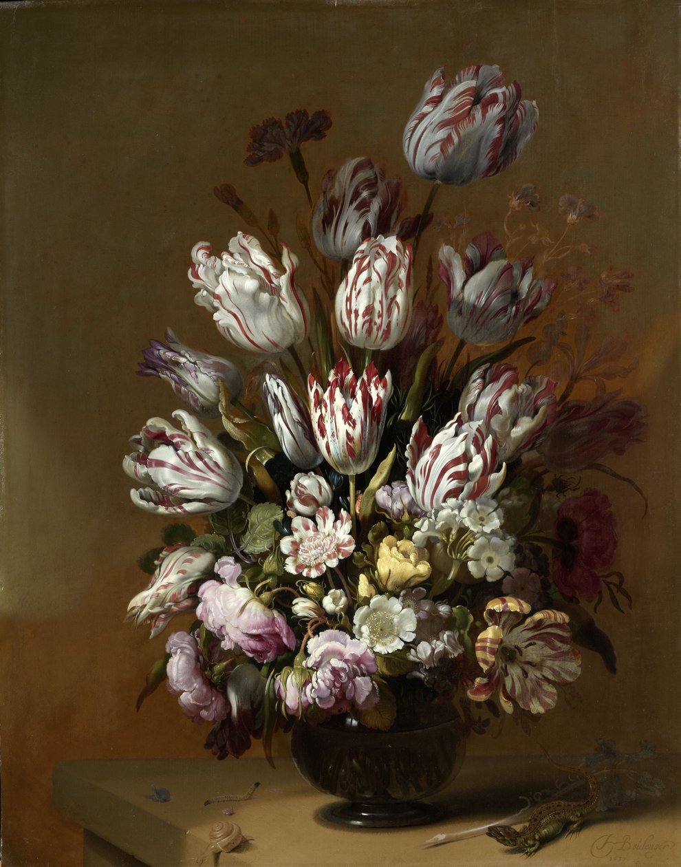 Nature morte florale - Hans Bollongier