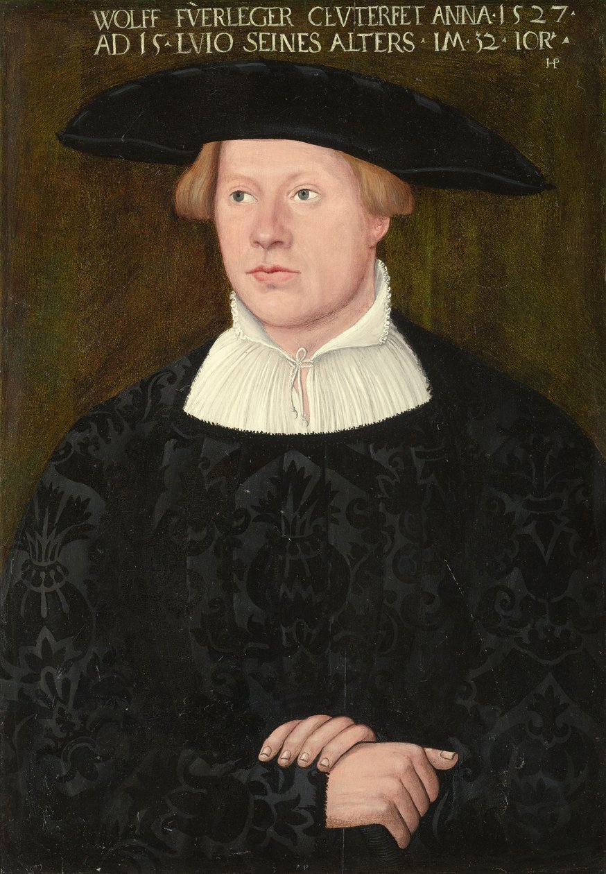 Portrait de Wolff Fürleger - Hans Brosamer