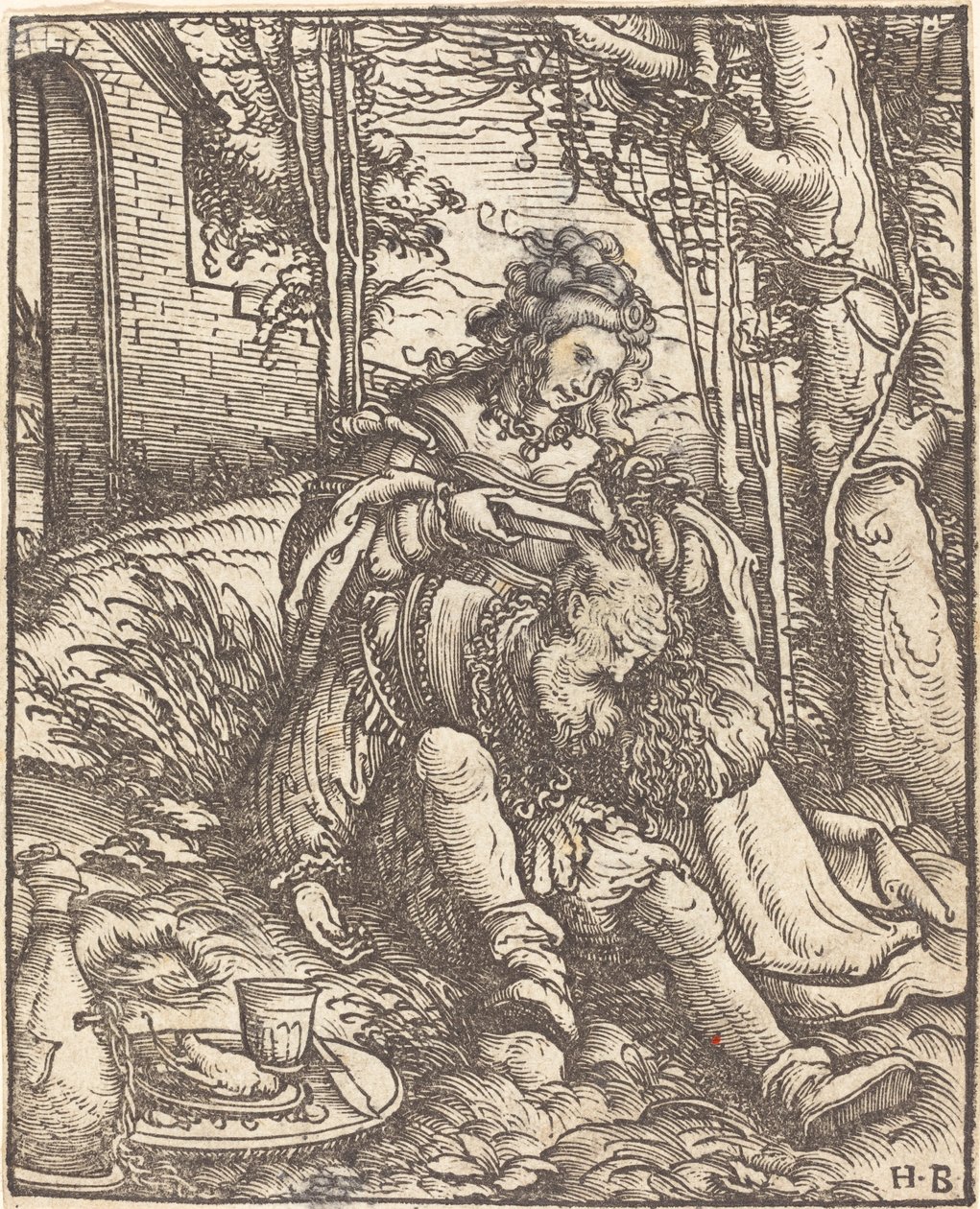 Samson et Dalila - Hans Burgkmair I