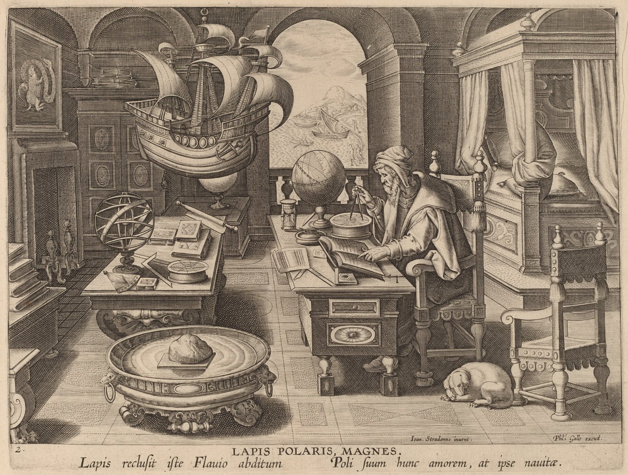 Lapis Polaris, Magnes (La Pierre d
