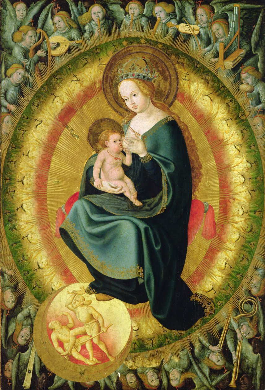 La Vierge allaitant l