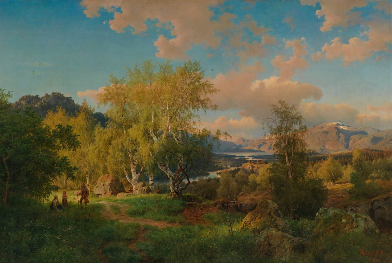 Paysage de Ringerige - Hans Gude