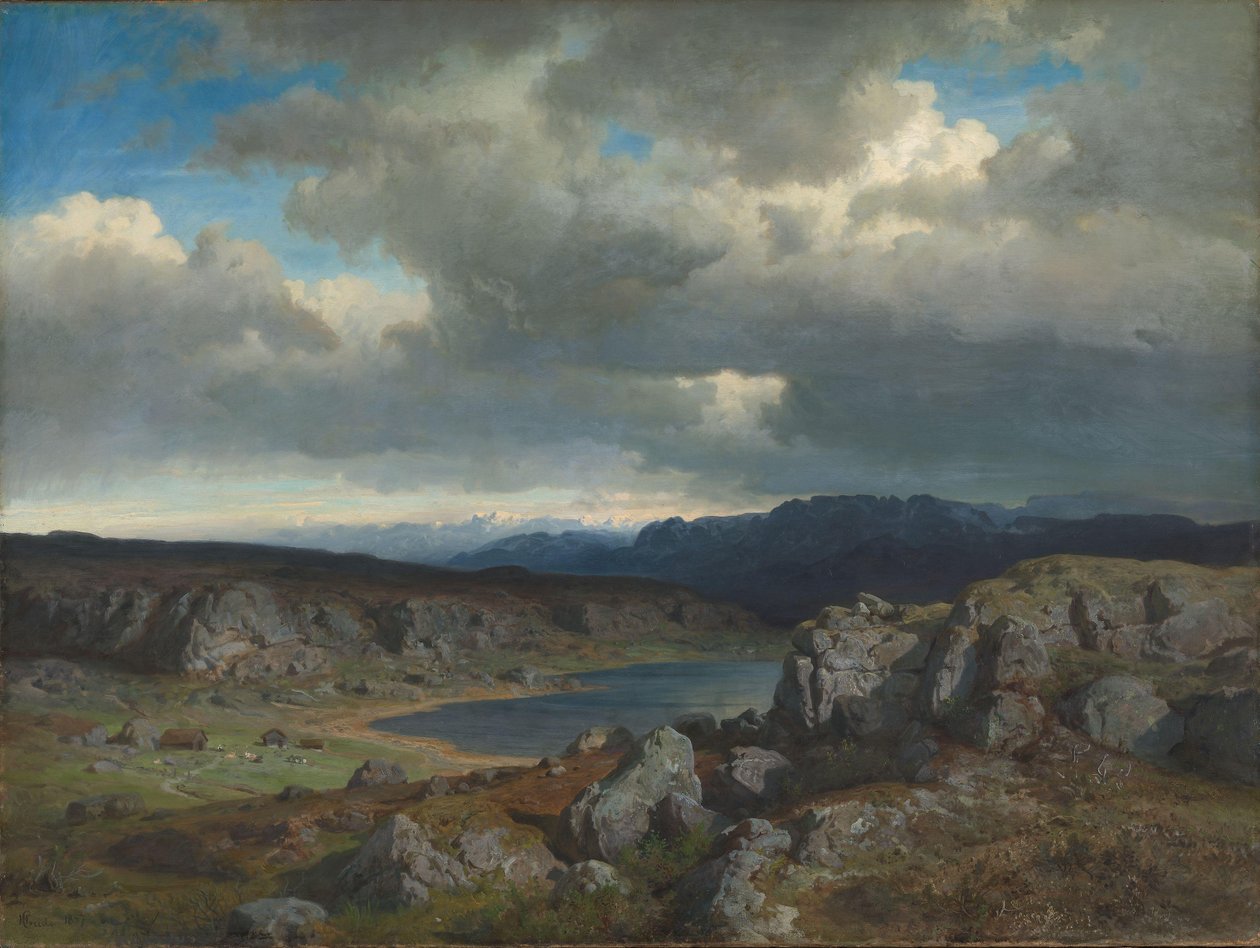 Hauts plateaux norvégiens - Hans Gude