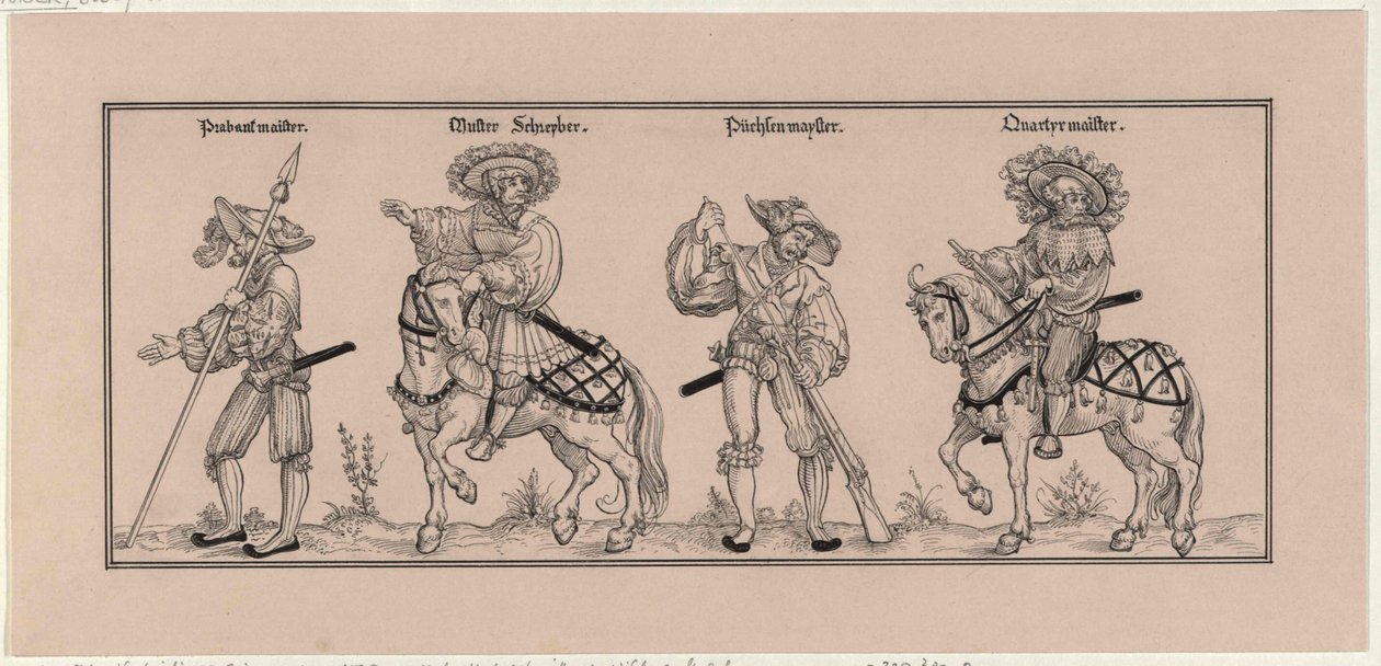 Le défenseur de Vienne de 1529 - basé sur une gravure sur bois de Nikolaus Meldemann - Hans Guldenmundt
