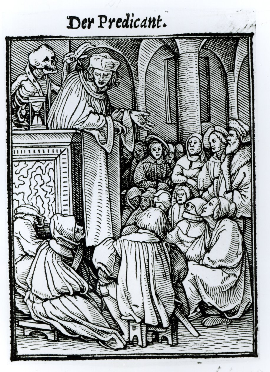 La mort et le prédicateur, de 