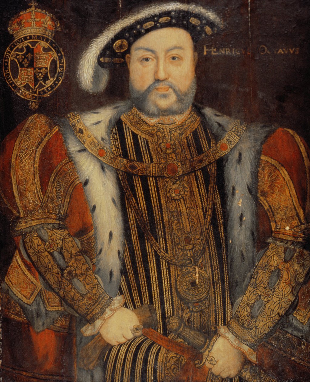 Portrait de Henri VIII (1491-1547) - Hans Holbein der Jüngere