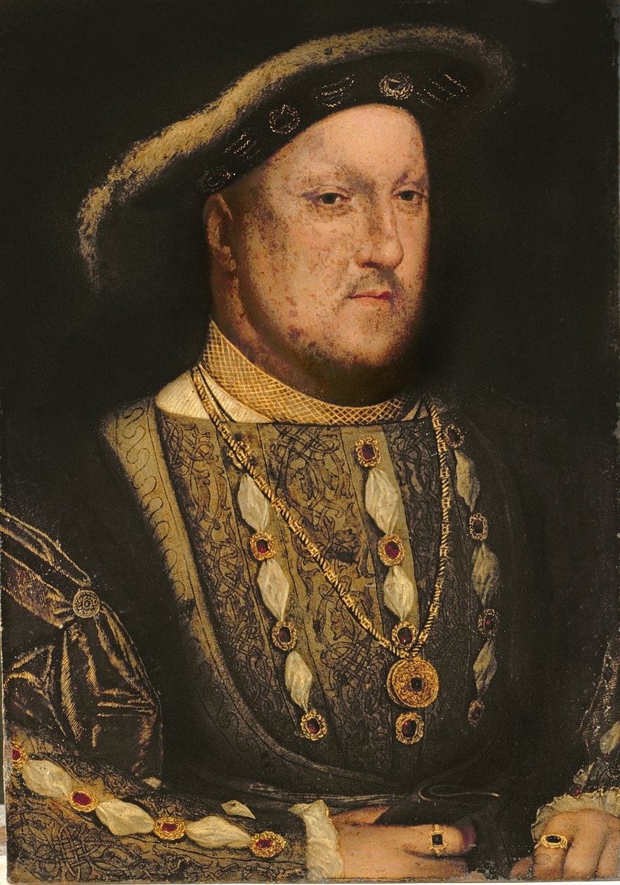 Portrait de Henri VIII (1491-1547) vers 1536 - Hans Holbein der Jüngere