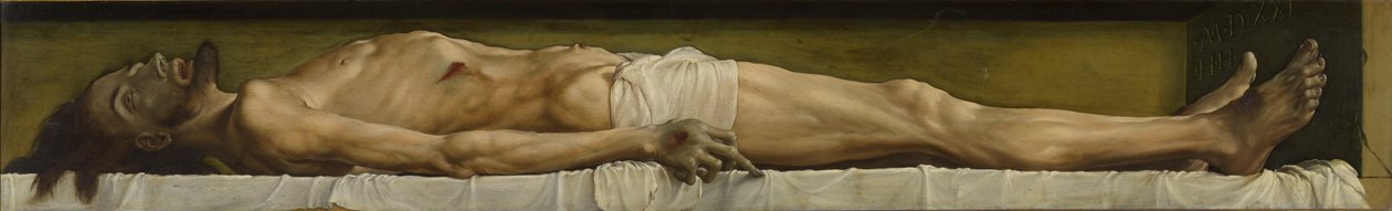 Le Christ mort, 1521 - Hans Holbein der Jüngere