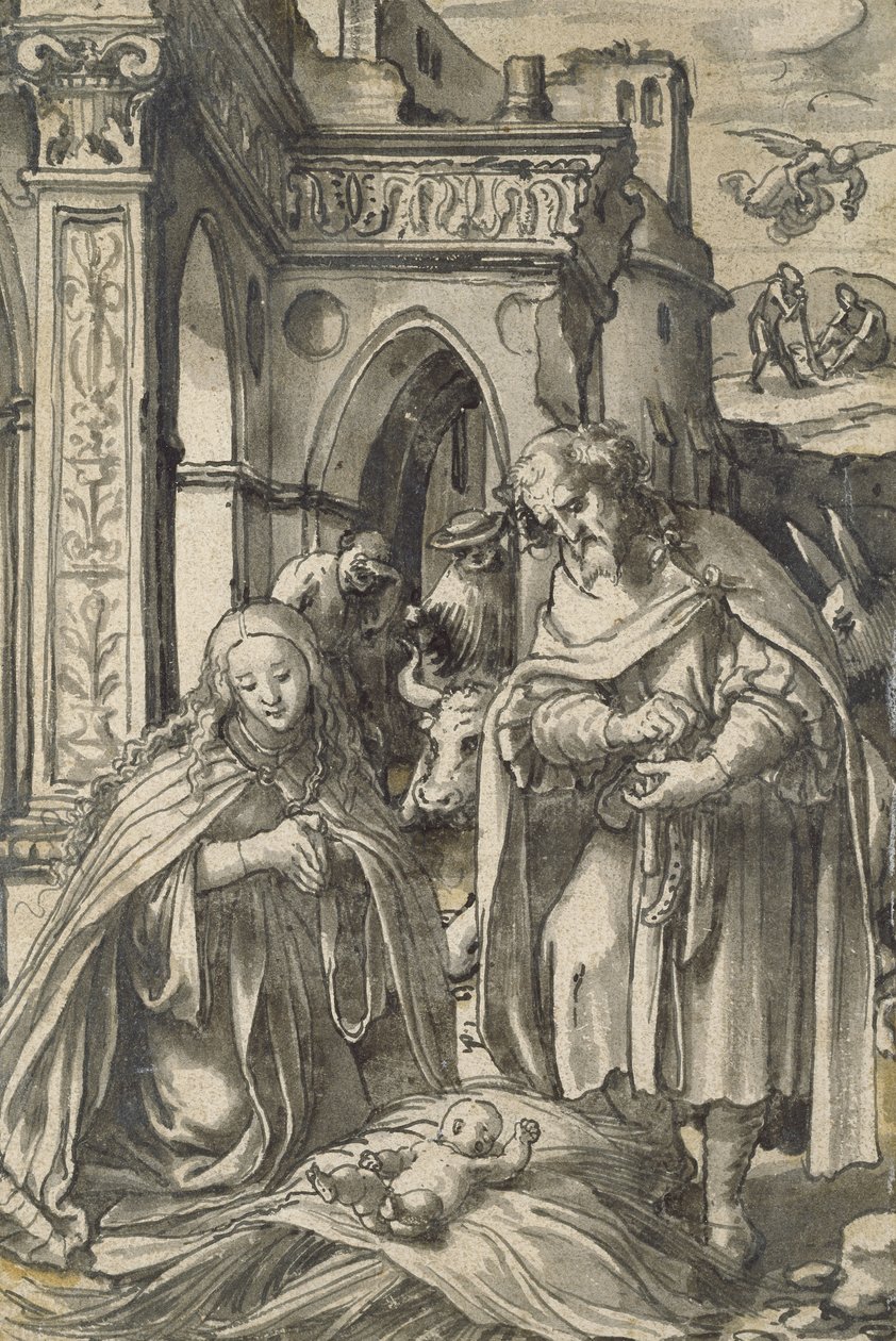 La Nativité - Hans Holbein der Jüngere