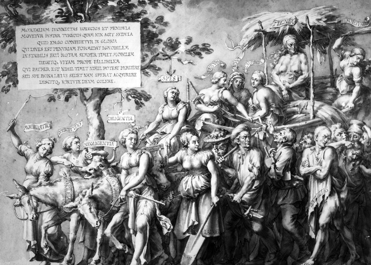 Le Triomphe de la pauvreté - Hans Holbein der Jüngere