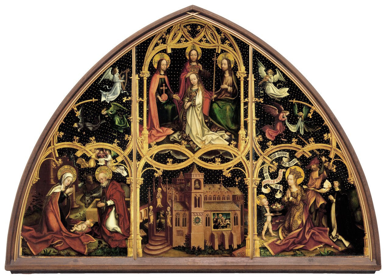 Allemand : Basilika Santa Maria Maggiore, rechter Tafel : Enthauptung der hl. Dorothea Basilique Santa Maria Maggiore - Hans Holbein the Elder