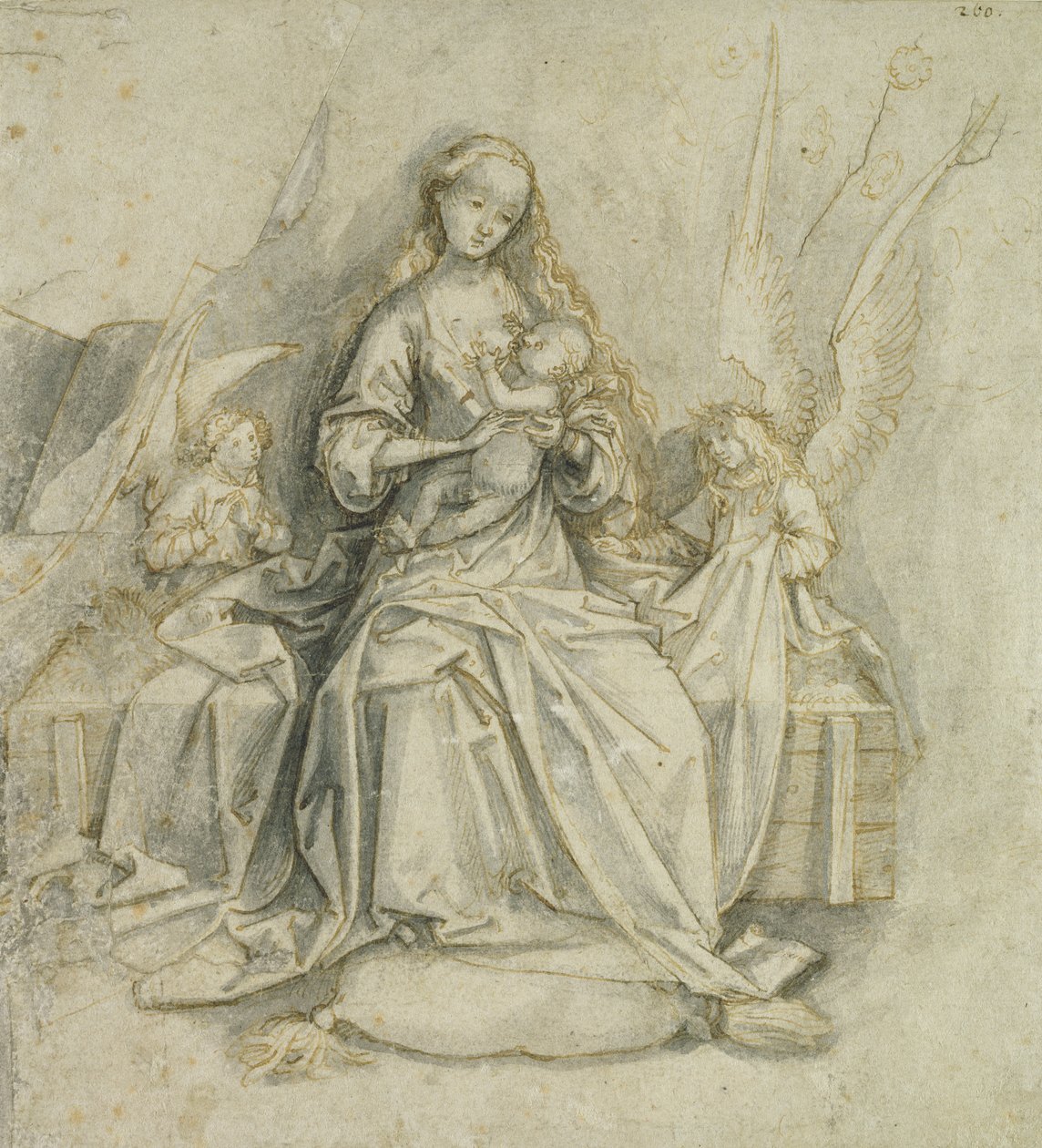 Madone et enfant - Hans Holbein the Elder