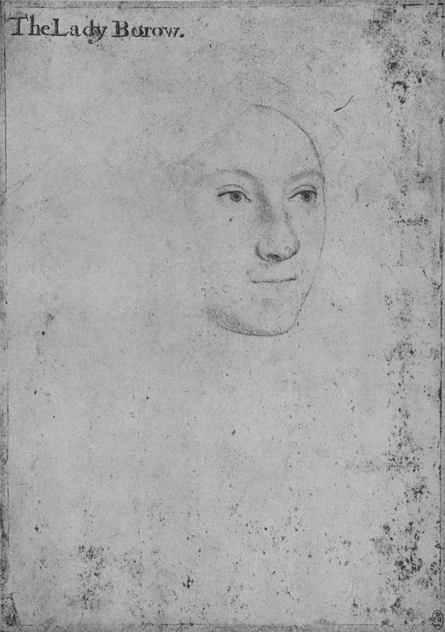 Alice London, Lady Borough, c1541 1945 - Hans Holbein der Jüngere