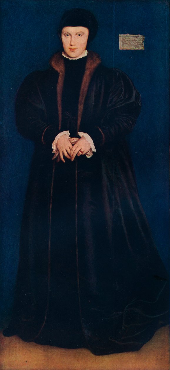 Christina de Danemark, duchesse de Milan, 1538 - Hans Holbein der Jüngere