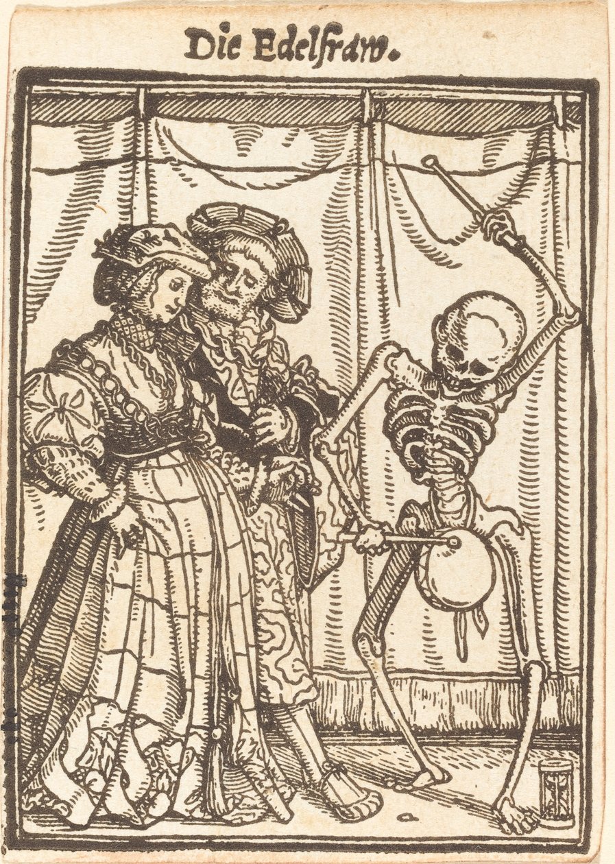 Die Edelfrau - Hans Holbein der Jüngere
