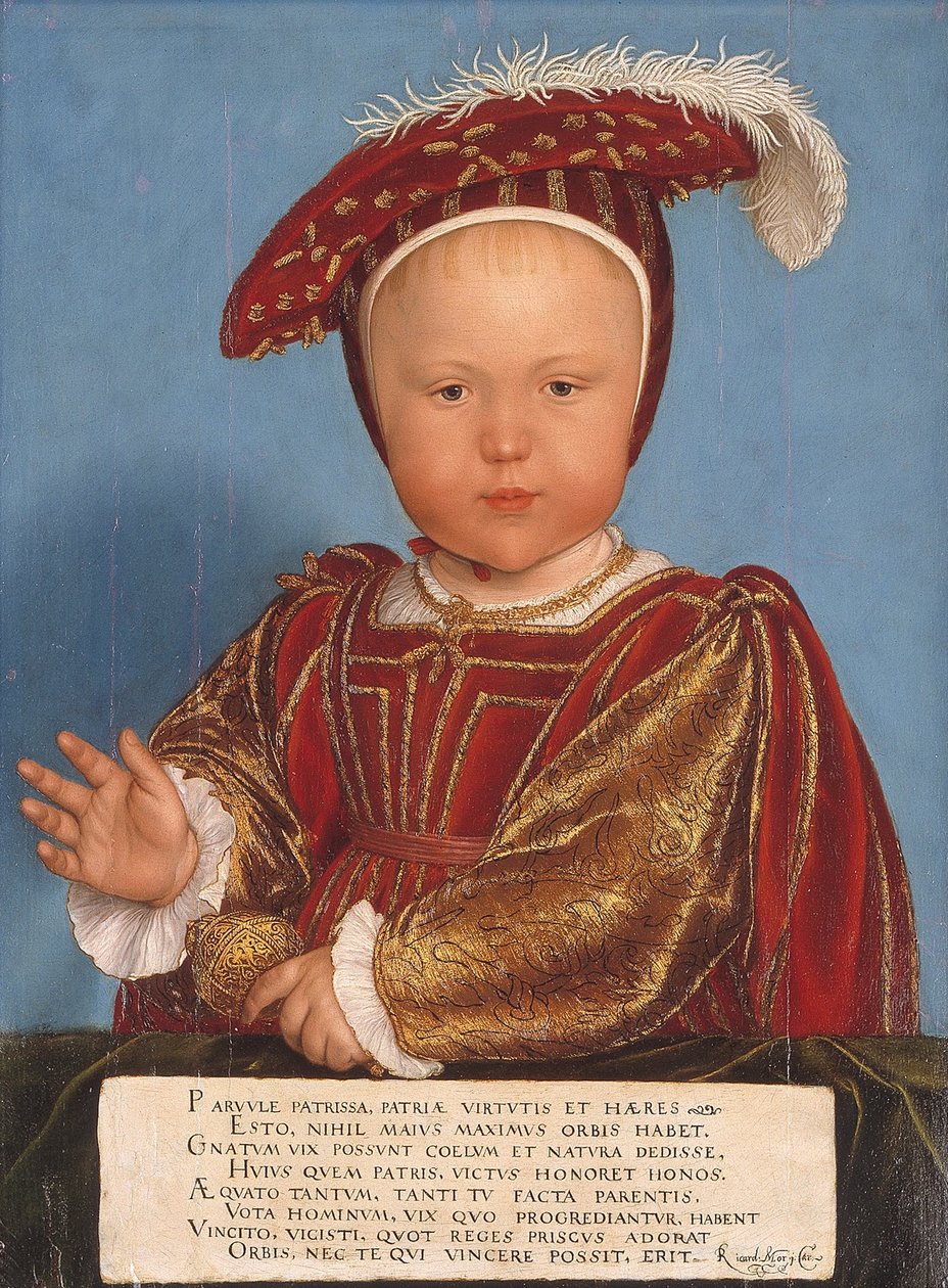Édouard, prince de Galles, devenu plus tard le roi Édouard VI - Hans Holbein the Younger