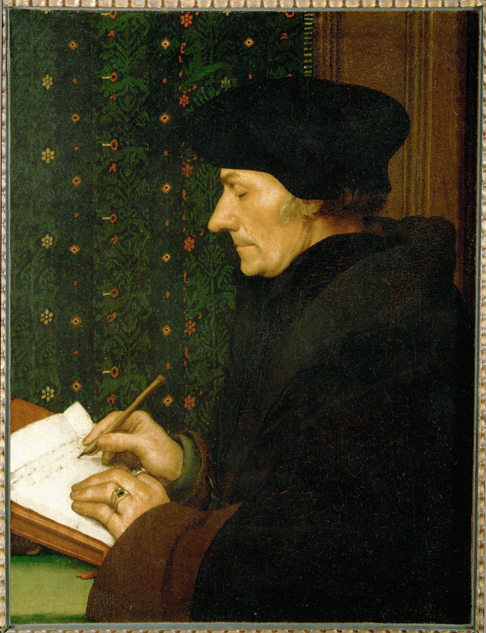 Érasme de Rotterdam, humaniste et écrivain ... - Hans Holbein the Younger