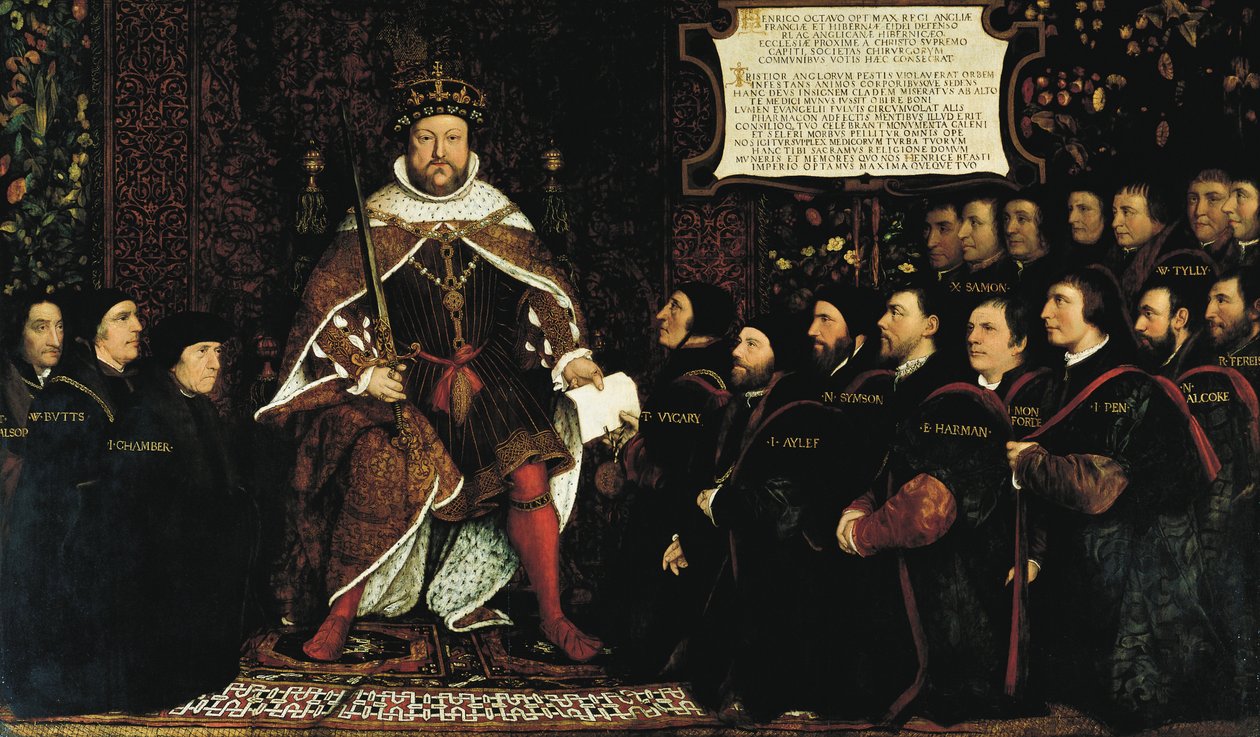 Henri VIII et les chirurgiens-barbiers - Hans Holbein der Jüngere