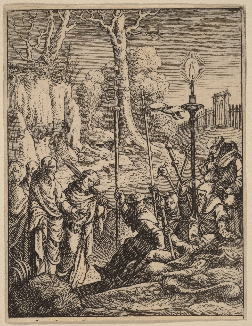 Jésus confrontant ses détracteurs - Hans Holbein the Younger