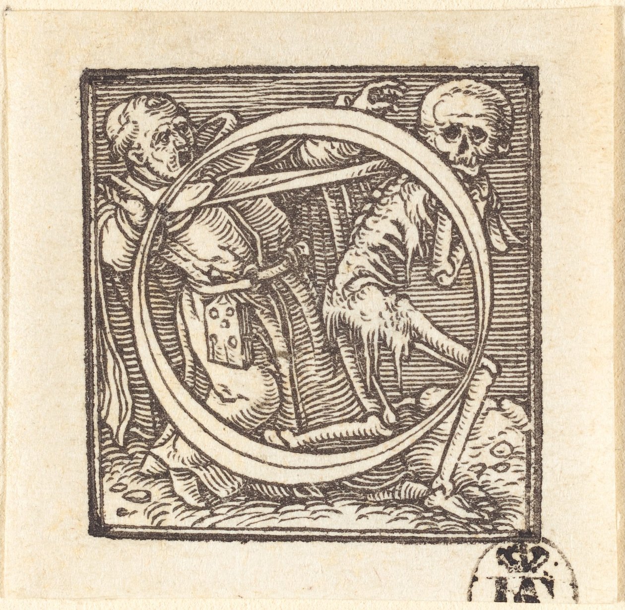 Lettre O - Hans Holbein der Jüngere