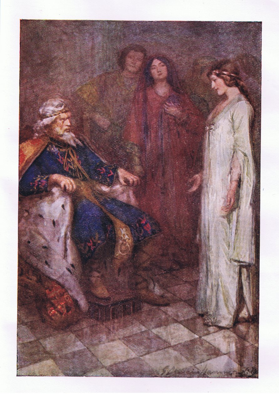 Rien mon Seigneur, des Œuvres complètes de Shakespeare publiées par George Harrap & Co Ltd, années 1920 - Hans Holbein der Jüngere
