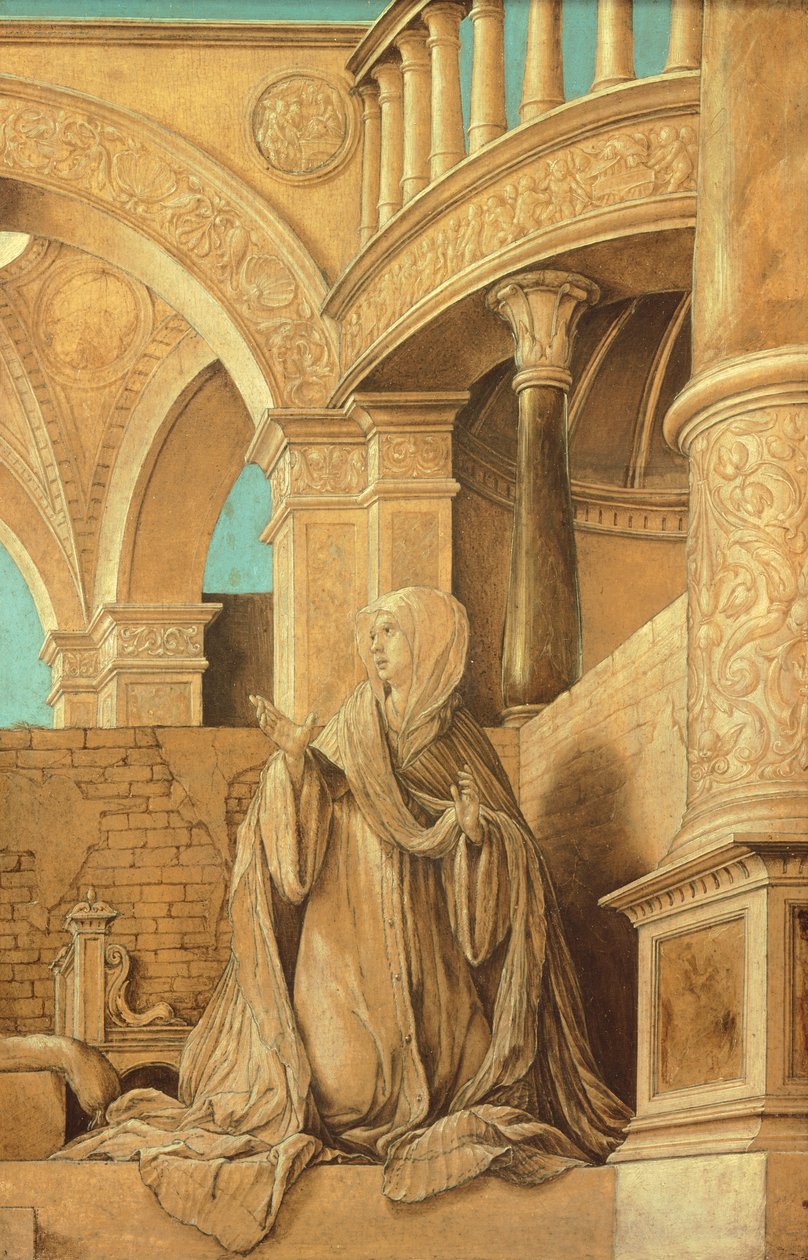 Notre-Dame des Douleurs, par Hans Holbein le Jeune (1497 ou 1498-1543) - Hans Holbein der Jüngere